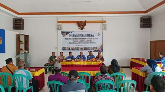 
					Musdes Penyusunan RKPDes TA 2025 di Desa Karangmangu Cilacap