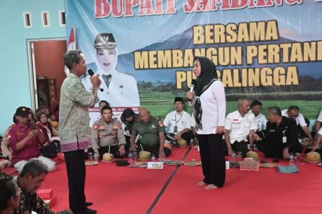 
					Bupati Purbalingga Sambang Tani di Kaligondang: Fokus Pada Regenerasi Petani dan Peningkatan Infrastruktur Pertanian